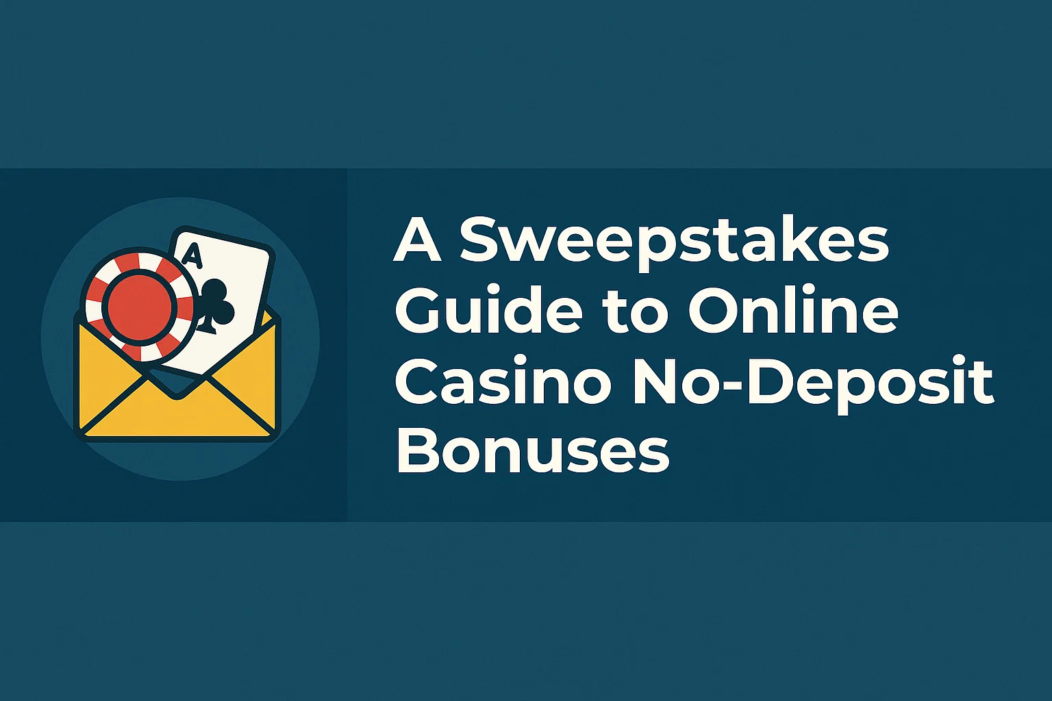 A Sweepstakes Guide to Online Casino No-Deposit Bonuses